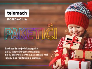 Novogodišnja čarolija uz Telemach fondaciju
