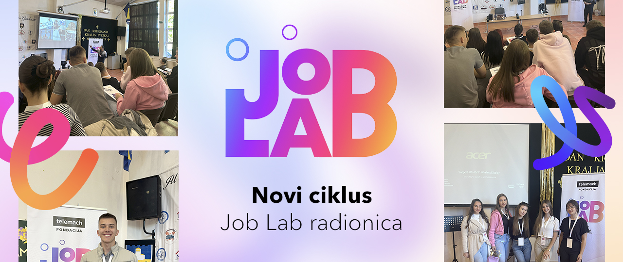 Telemach sa svojom fondacijom pokreće novi ciklus Job Lab programa