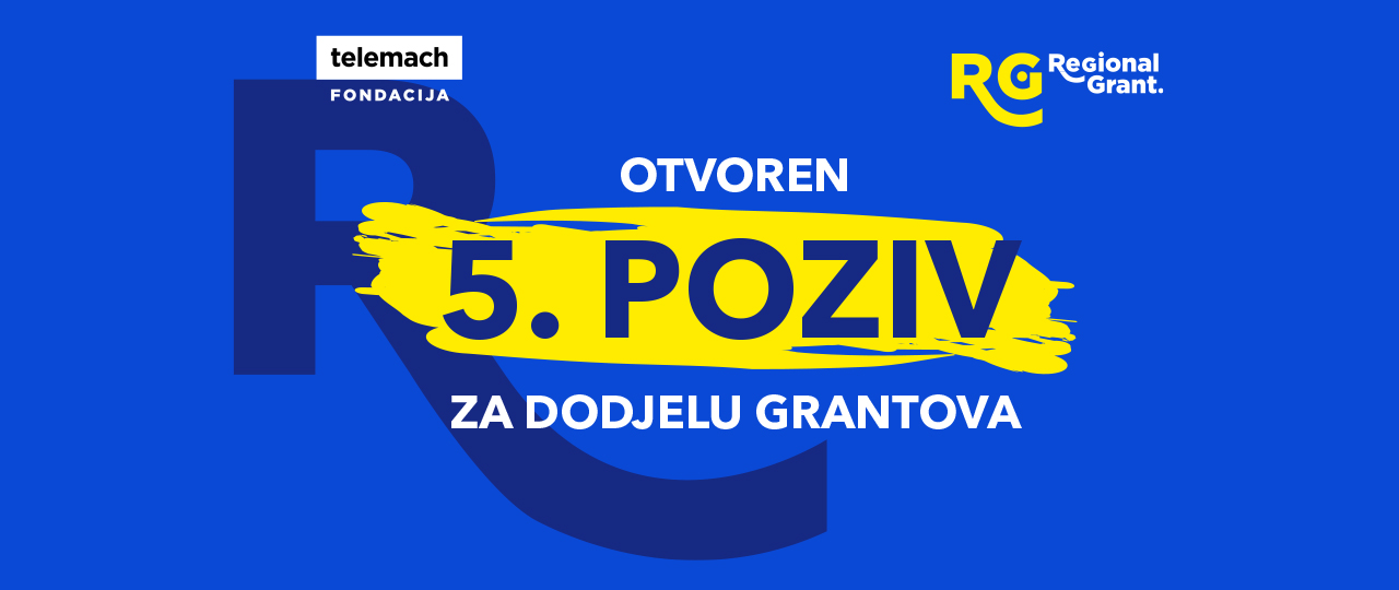 Otvoren 5. poziv za dodjelu grantova